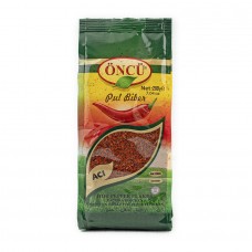 CRUSHED CHILLI PEPPER (KIRMIZI PUL BIBER)  200G ONCU (TURKISH)